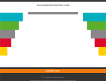 Tablet Screenshot of escueladebioquantum.com